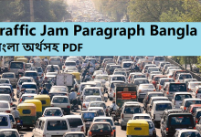 Traffic Jam Paragraph Bangla – বাংলা অর্থসহ PDF